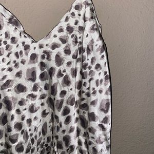 August Silk slip dress